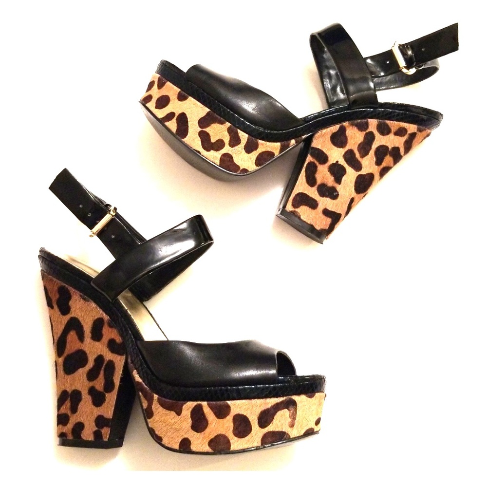 Guess shoes leather pony 8